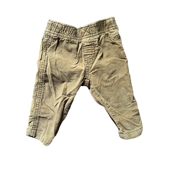 3 Gap Spring Boy Onesies / Bodysuits & 1 Carter's Tan Corduroy Pants, Size 6M - Picture 9 of 10